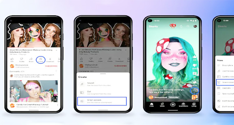 Google Lens on YouTube Shorts translation feature